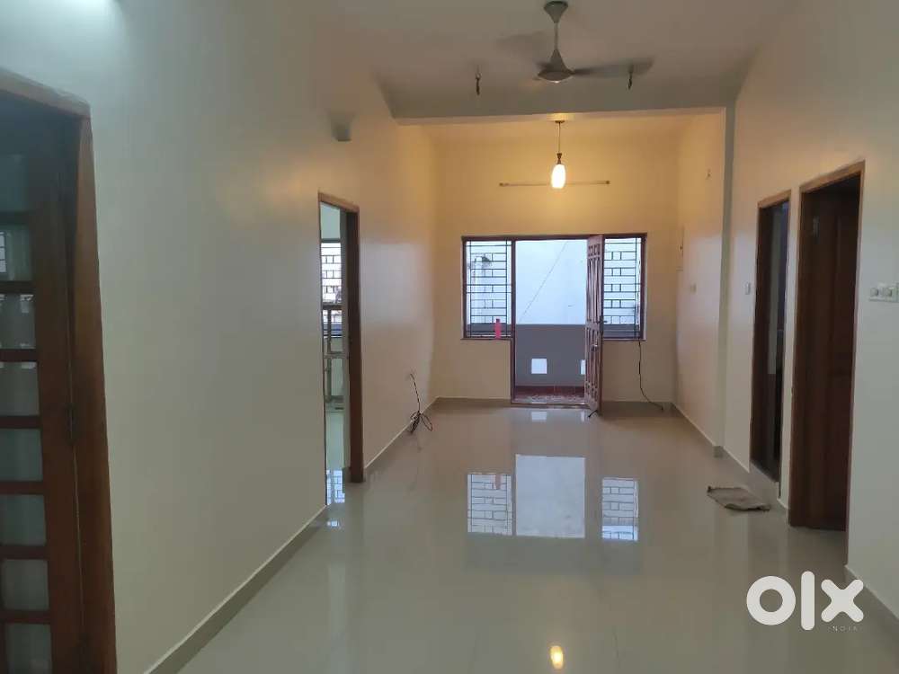 Semi furnished 2BHK apartment with car parking and lift For Rent