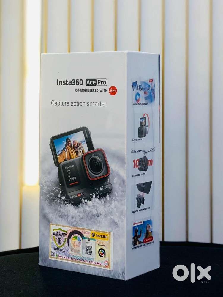 INSTA 360 ACE PRO SEALED WITH ONE YEAR WARRANTY AND BILL. Cameras