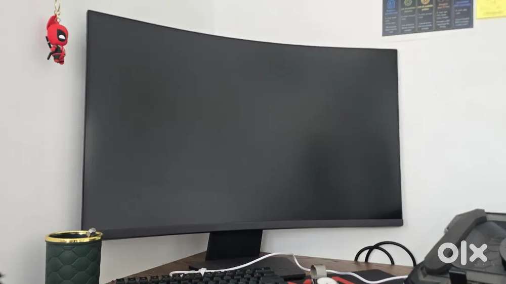 LG Ultragear 32GS60QC - 32 inch QHD 1000R Curved Gaming Monitor