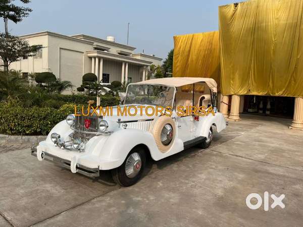 RESTORED  VINTAGE WEDDING CAR LUXMI MOTORS SIRSA