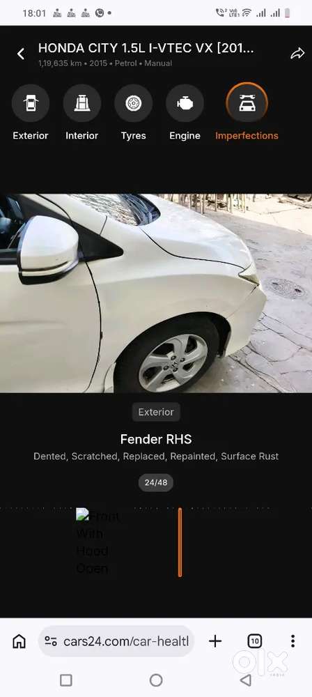 Honda City 2015 Petrol 110000 Km Driven