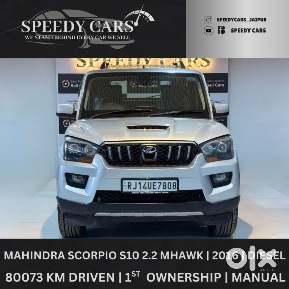 Mahindra Scorpio S10 7 Seater, 2016, Diesel