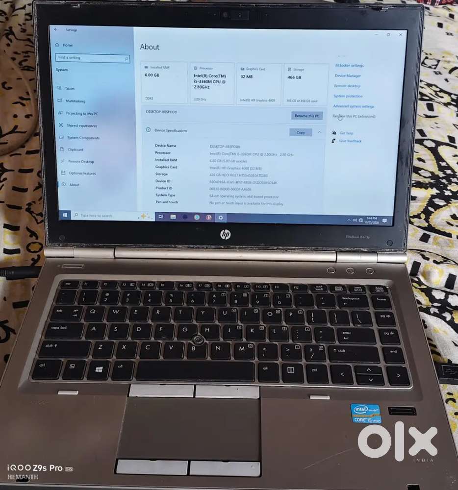 Hp elitebook 8470p & sony mini laptop both for sale