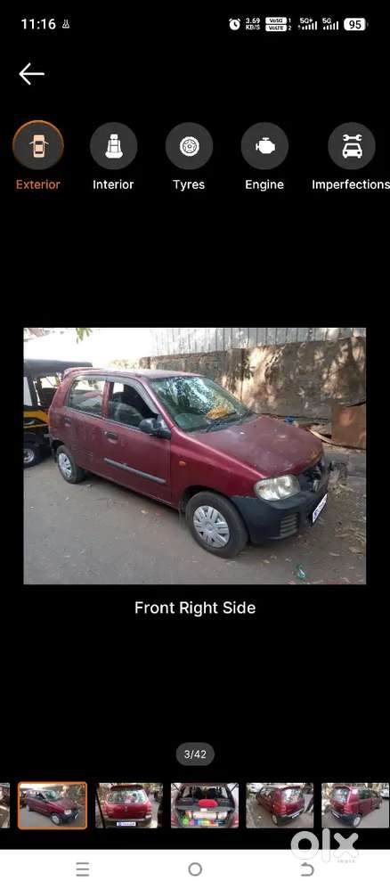 Maruti Suzuki Alto 2012 Company Fitted Cng