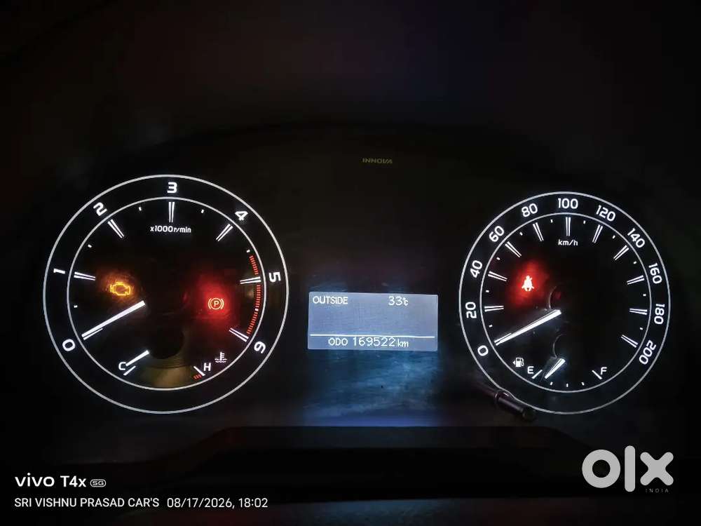 Toyota Innova Crysta 2017 Diesel Manual