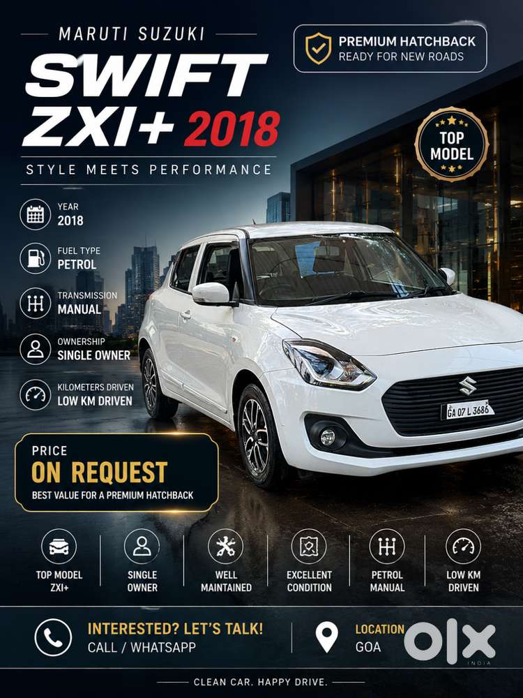Maruti Suzuki Swift 2018 Petrol Good Condition