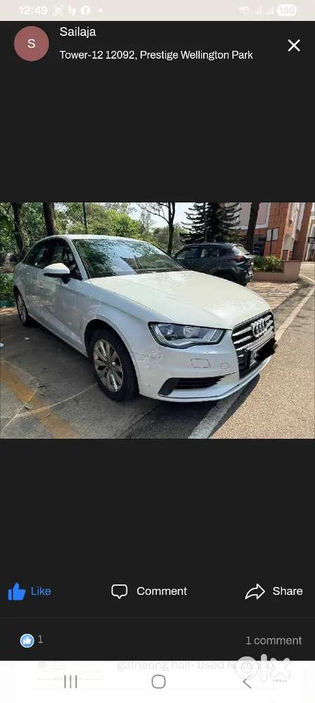 Audi A3 White Color Automatic Service History Available