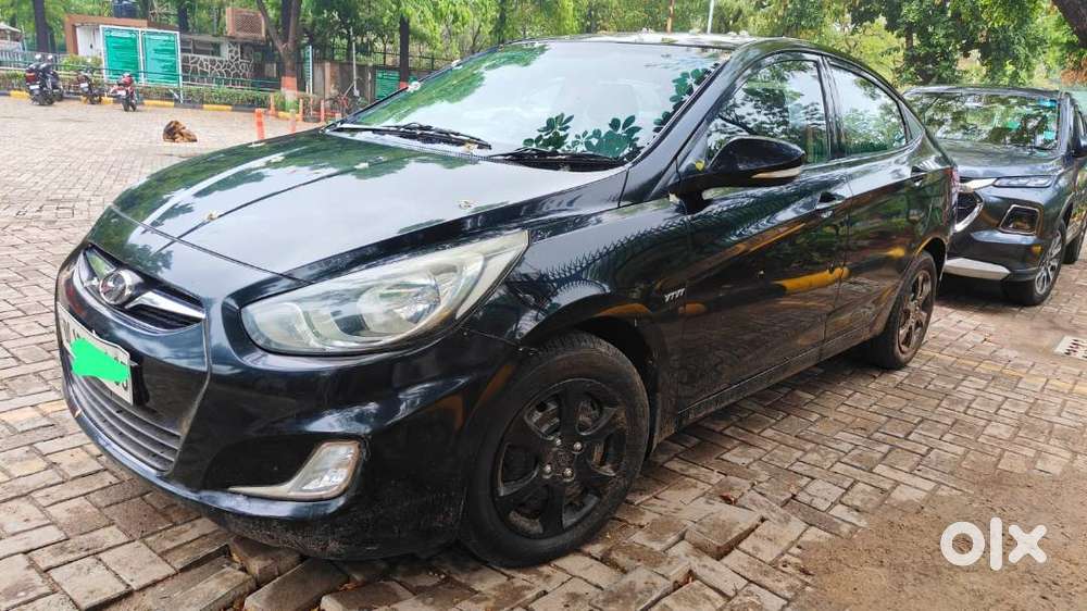 Hyundai Verna (black) 2013 Petrol Well Maintained  Owner Driven