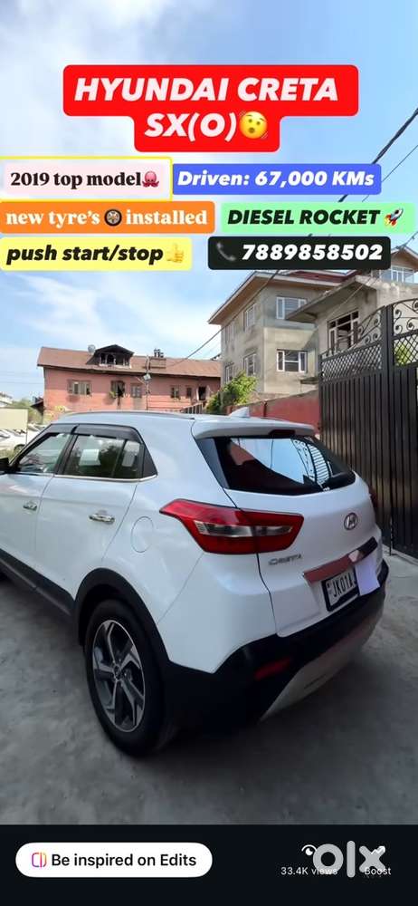 Hyundai Creta Diesel Manual 2019