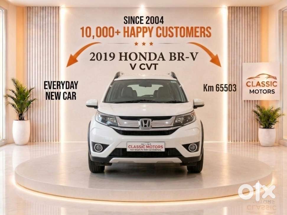 Honda Br-v Style Edition V Cvt, 2019, Petrol