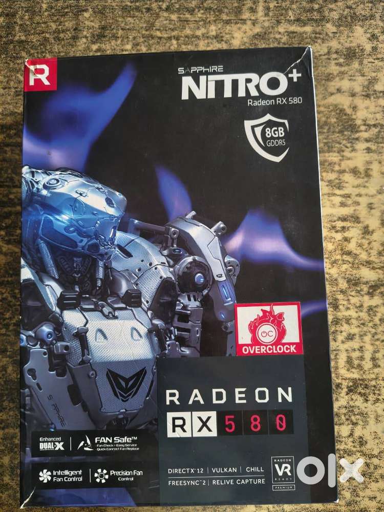 Radeon RX 580 Graphics Card 8gb