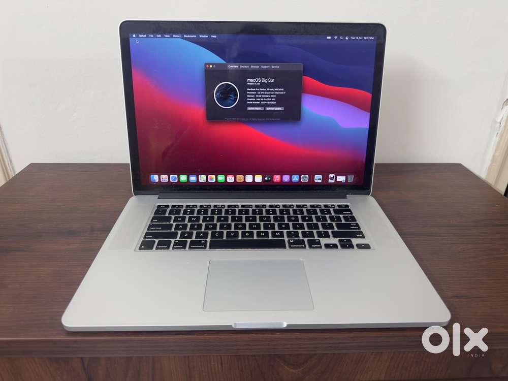 MacBook Pro 15インチ Mid 2014 MacBook Pro (Retina, 15-inch, Mid 2014) - Technical