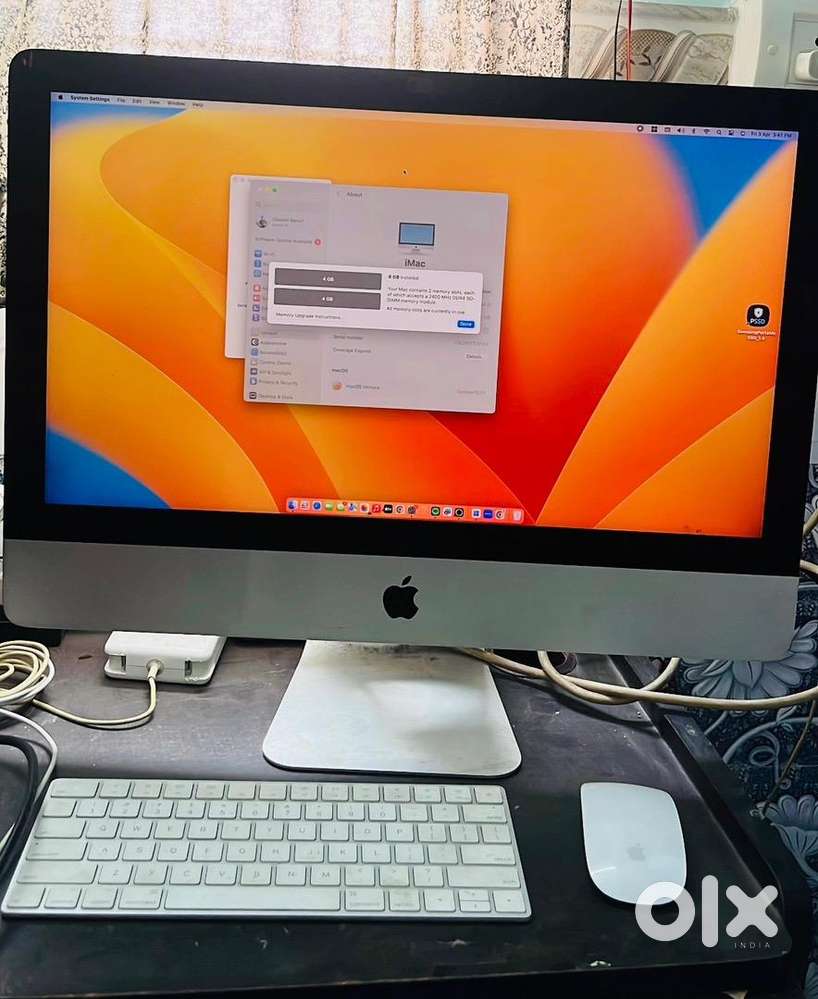 Imac 21.5 inch 2017 model with Keyboard and Mouse - Computers