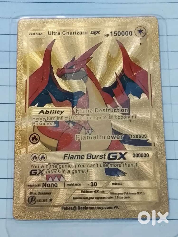 Ultra Charizard GX HP 150000 - Other Hobbies in undefined, - 1841993534
