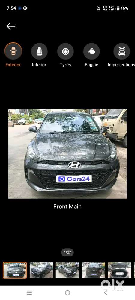 Top Model Hyundai Aura 2025 Cng & Hybrids 61000 Km Driven