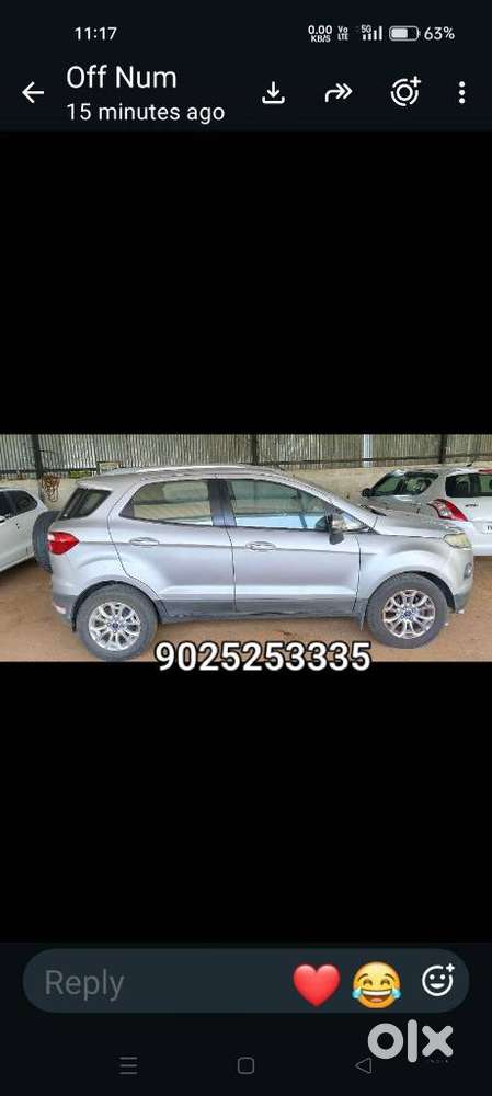 Ford Ecosport Titanium 1.5 Tdci (opt), 2013, Diesel