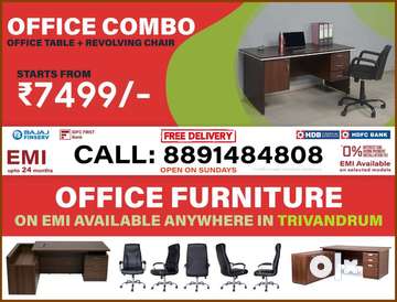 Office table and discount chair set price