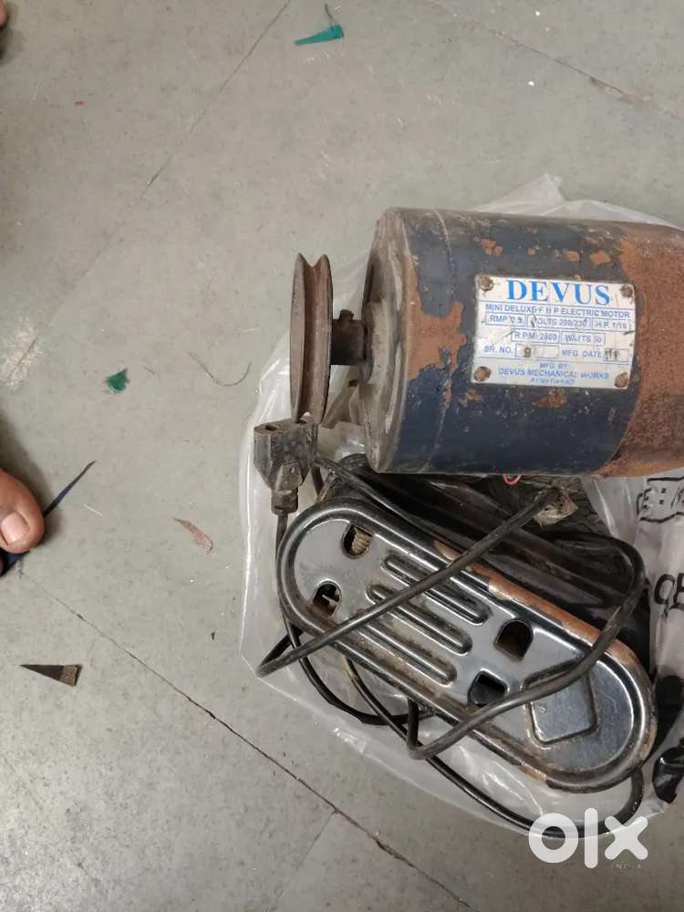 Motor and pedal