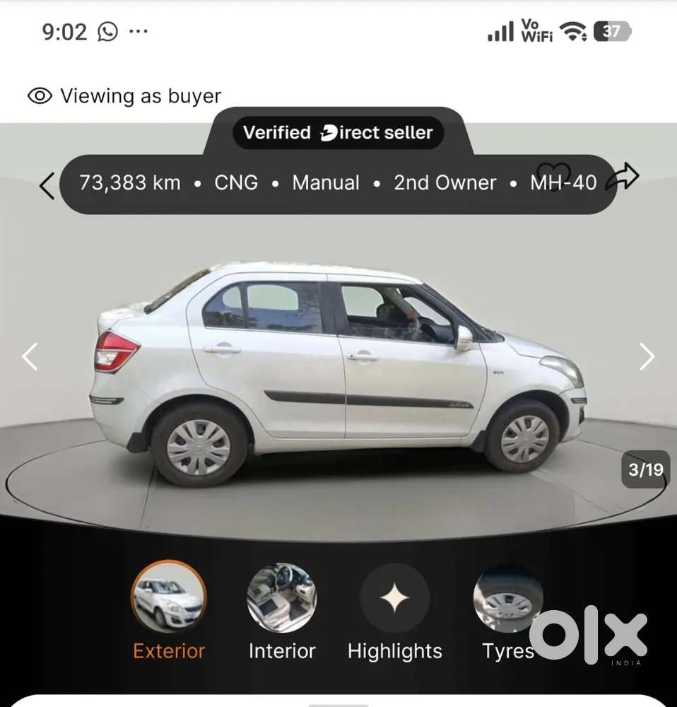 Maruti Suzuki Dzire 2014 Car