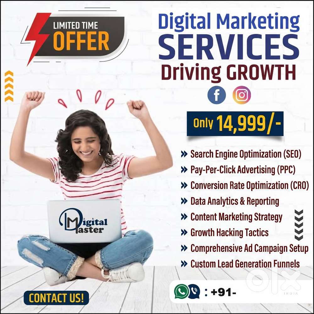Grow your Online Business With Our Digital Services just 9999