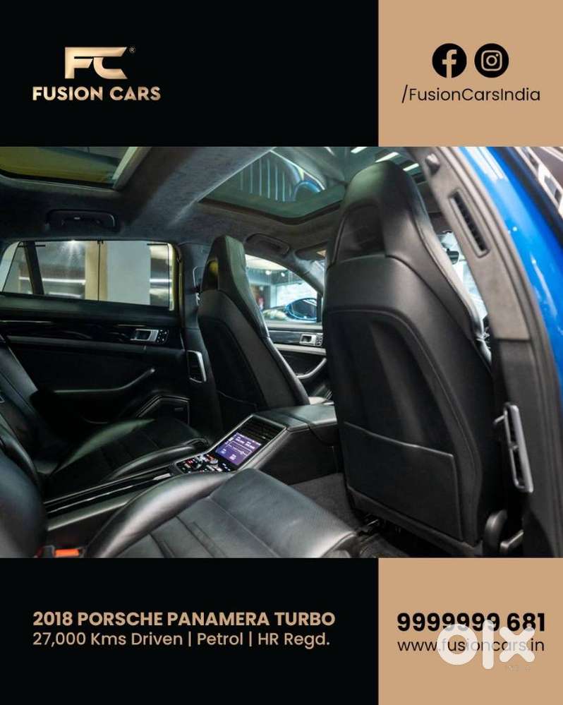 Porsche Panamera Turbo, 2018, Petrol