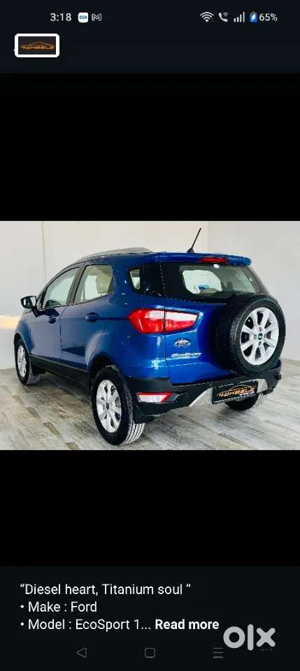 Ford Ecosport [ ] 1.5 Tdci Titanium (o), 2020, Diesel