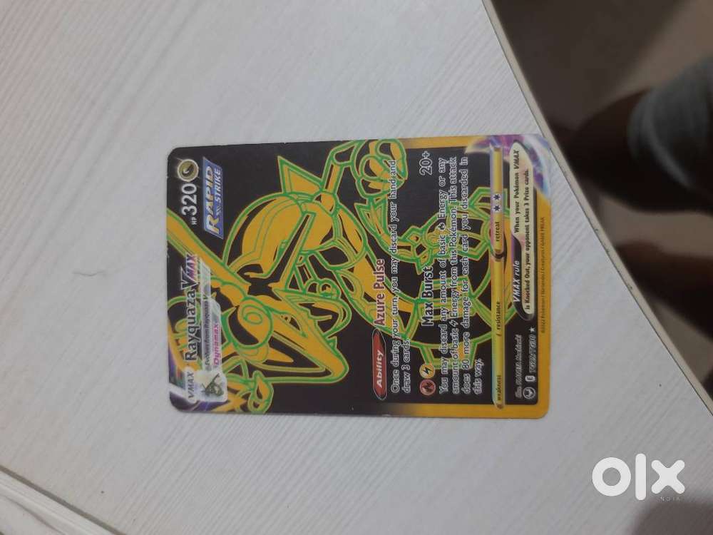 RAYQUAZA VMAX #RAPID STRIKE #POKEMON CARD Other Hobbies 1823183068