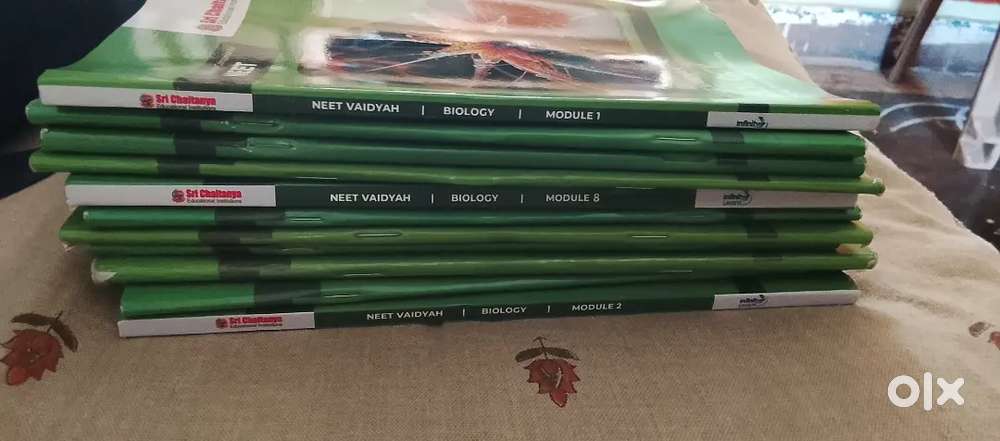 Neet ug complete ncerts, coaching modules,pyq books, dc pandey physics