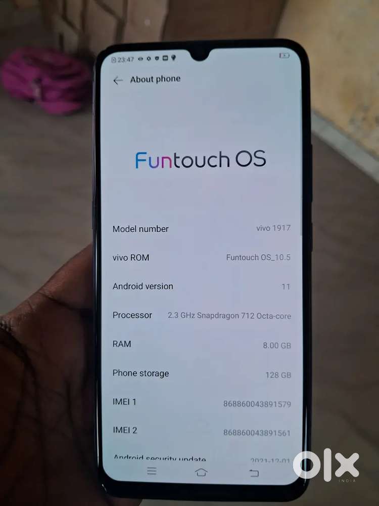 Vivo z1x 8gp ram 128gp storage 4g phone - Mobile Phones - 1826083136