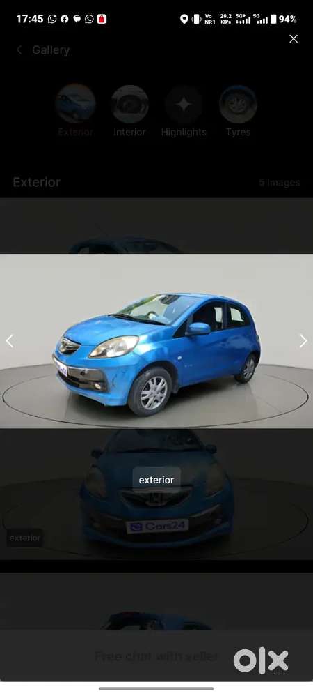 Honda Brio 2014 Petrol 109000 Km Driven