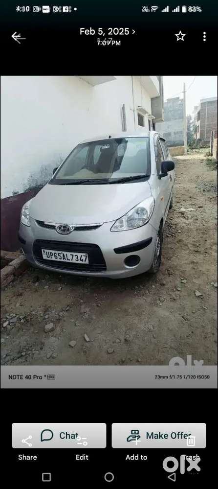 Hyundai I10 2009 Cng & Hybrids 74000 Km Driven