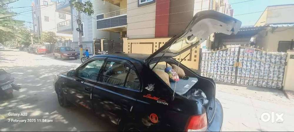 Hyundai Accent Vivo 2003 Black Less Driven