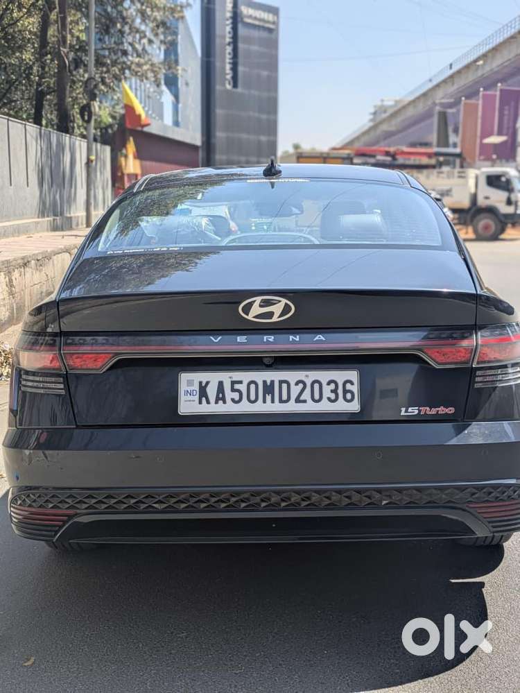 Hyundai Verna Sx (o) 1.5 Turbo Petrol Dct, 2024, Petrol