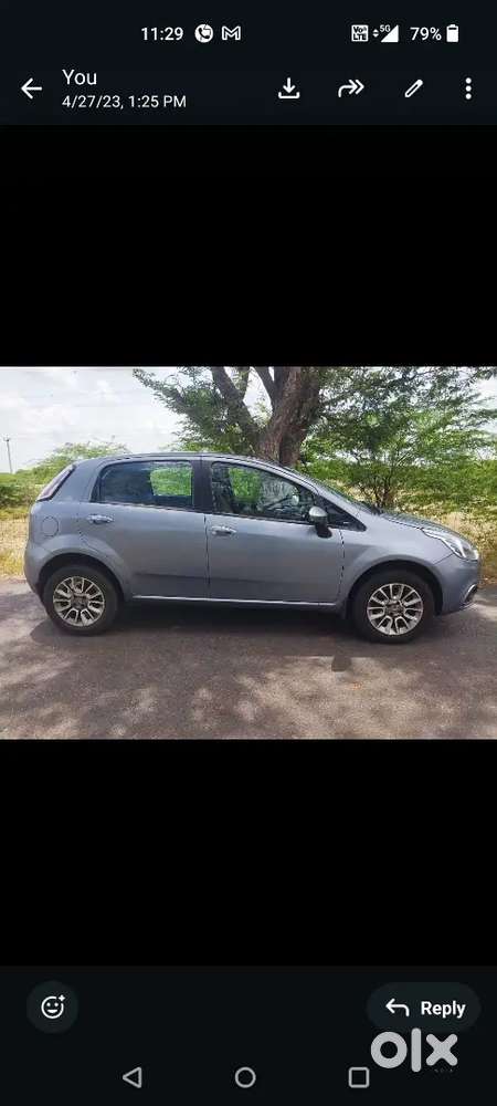 Fiat Punto 2015 Petrol 75500 Km Driven