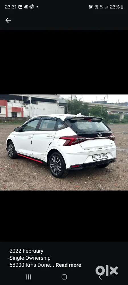 Hyundai I20 Nline Imt  2022 With Sunroof Petrol Well Maintained