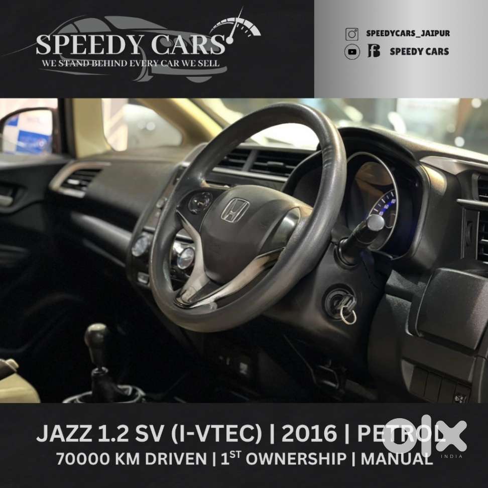 Honda Jazz 1.2 Sv I-vtec At, 2016, Petrol
