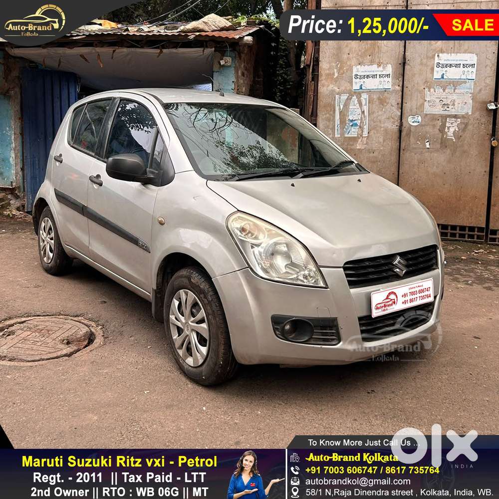 Maruti Suzuki Ritz Vxi, 2011, Petrol