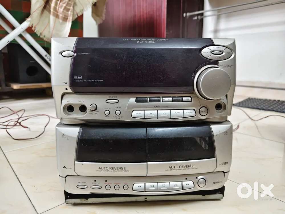 PANASONIC MINI HIFI COMPONENT SYSTEM XD-V860 - TVs, Video - Audio