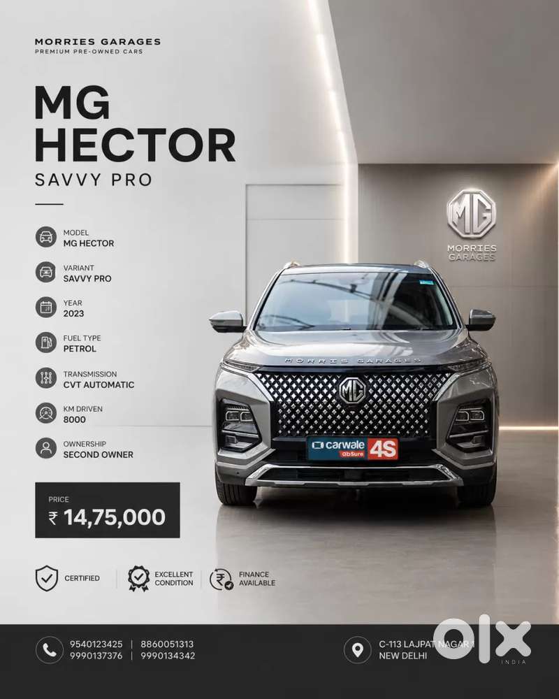 Mg Hector, 2023, Petrol