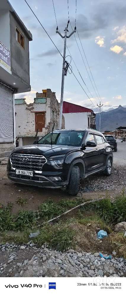 Hyundai Creta Sx 2020 Black Full Top Model With Panarimic Sunroof