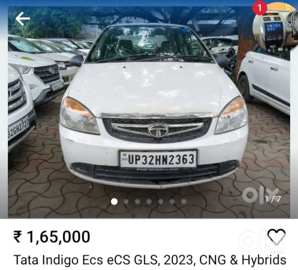 Tata Indigo Ecs 2017 Manual Petrol Cng
