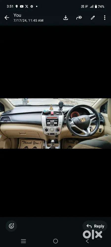 Honda City 2010 Cng & With Uk Valid Till 2030 First Party Insurance