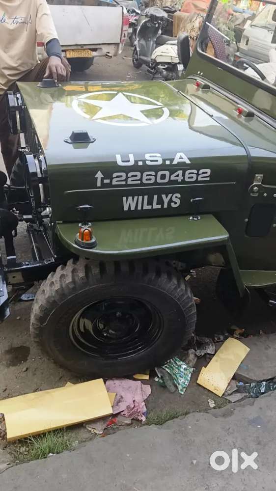 Mahindra Willys Jeep Newly Completed Vip Number Rnr 1969