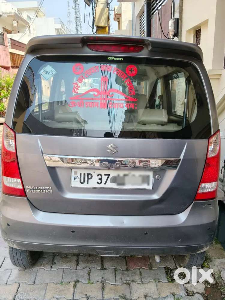 Maruti Suzuki Wagonr 2018 Green Cng In Very Good Condition