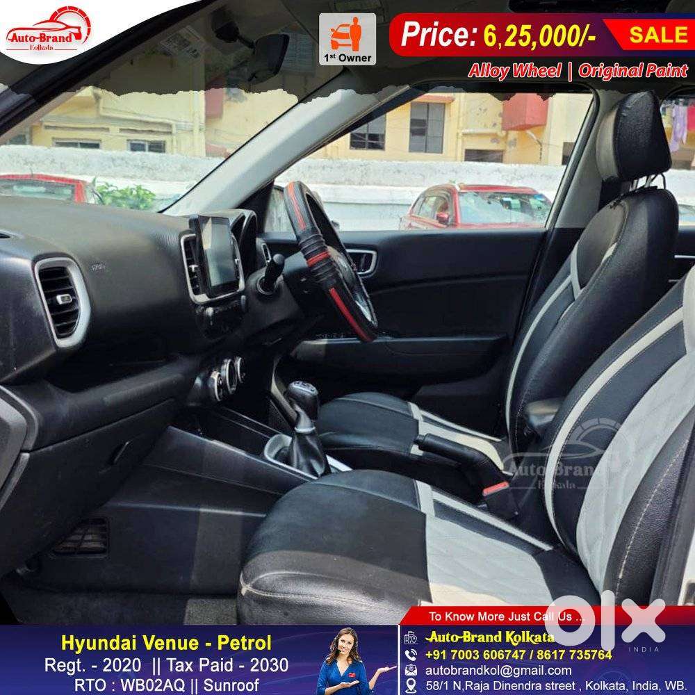 Hyundai Venue Sx (o) Mt 1.0 Turbo, 2020, Petrol