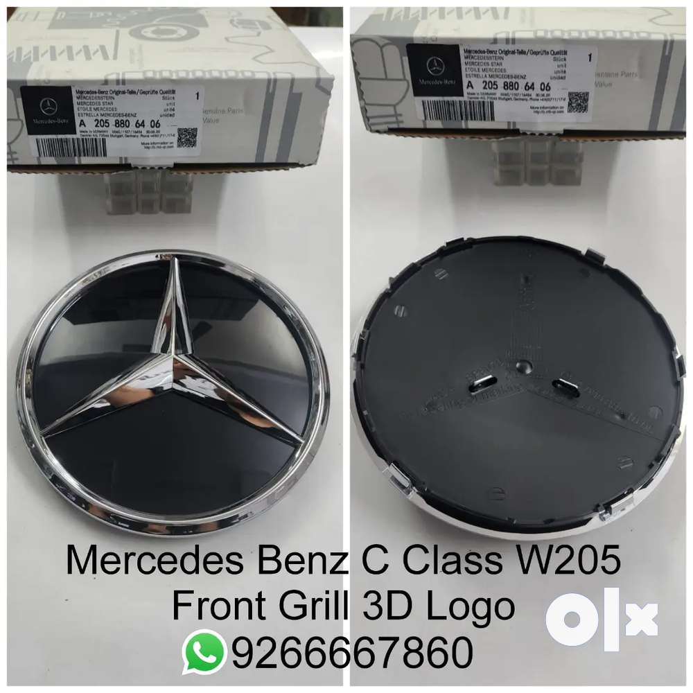 Front deals mercedes emblem