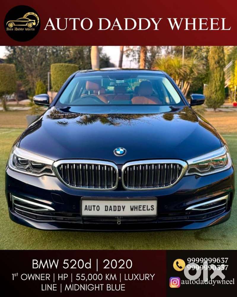Bmw 5 Series 2.0 520d Luxury Line, 2020, Diesel