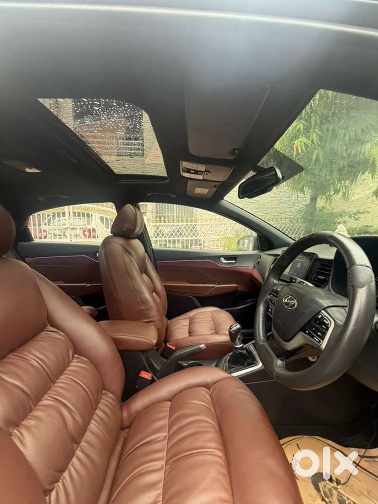 Hyundai Verna Diesel Manual 2022 Black Colour With Piad Vip No - 0007