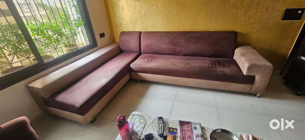 3 seater sofa with lounger