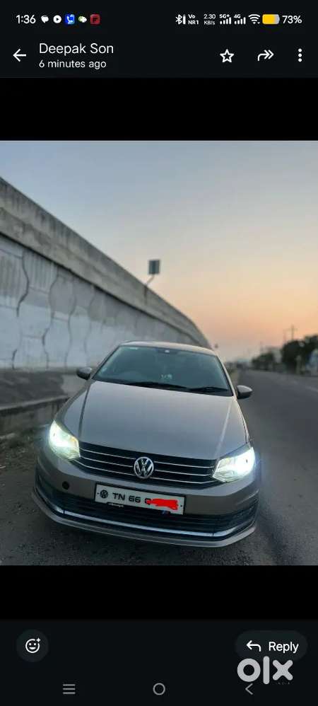 Volkswagen Vento 2015 Petrol Good Condition